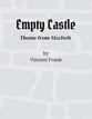 Empty Castle piano sheet music cover